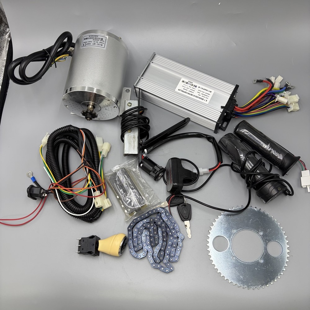 72V 3000W 전기 브러시리스 DC 모터, 6500 - Ebike Conversion Kit 72V 3000W 리뷰 및 가격