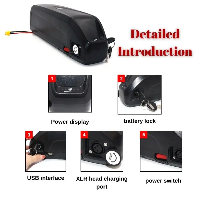 바팡 BBS02, BBS03, BBSHD 모터용 하이롱 - Ebike Battery 48V 20Ah Hailong 리뷰 및 가격