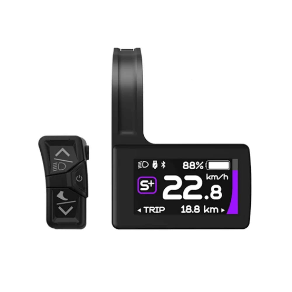 바팡 컬러풀 DPC245 V3 3.0 디스플레이 속도계 - Bafang Bbs02B 48V 750W Mid Drive Kit 리뷰 및 가격